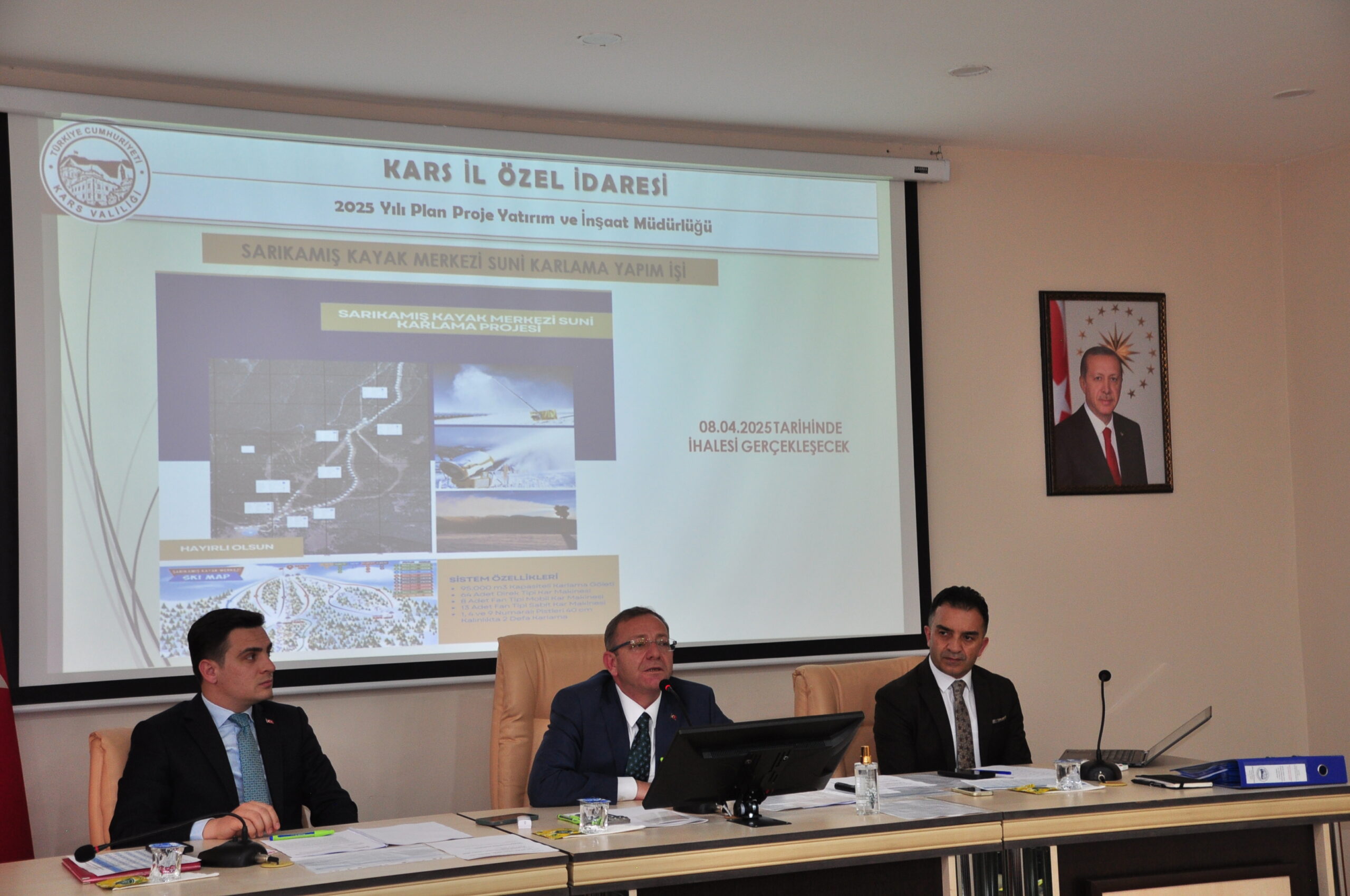 Sarıkamış’a 500 Milyon TL’lik Suni Karlama Tesisi Geliyor
