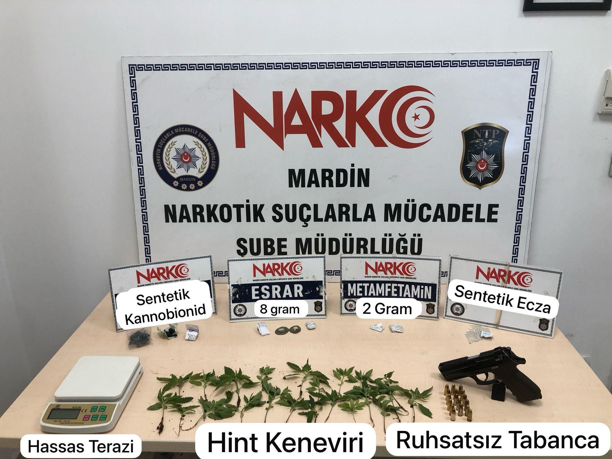 Mardin’de Uyuşturucu Tacirlerine Geçit Yok: 5 Torbacı Tutuklandı