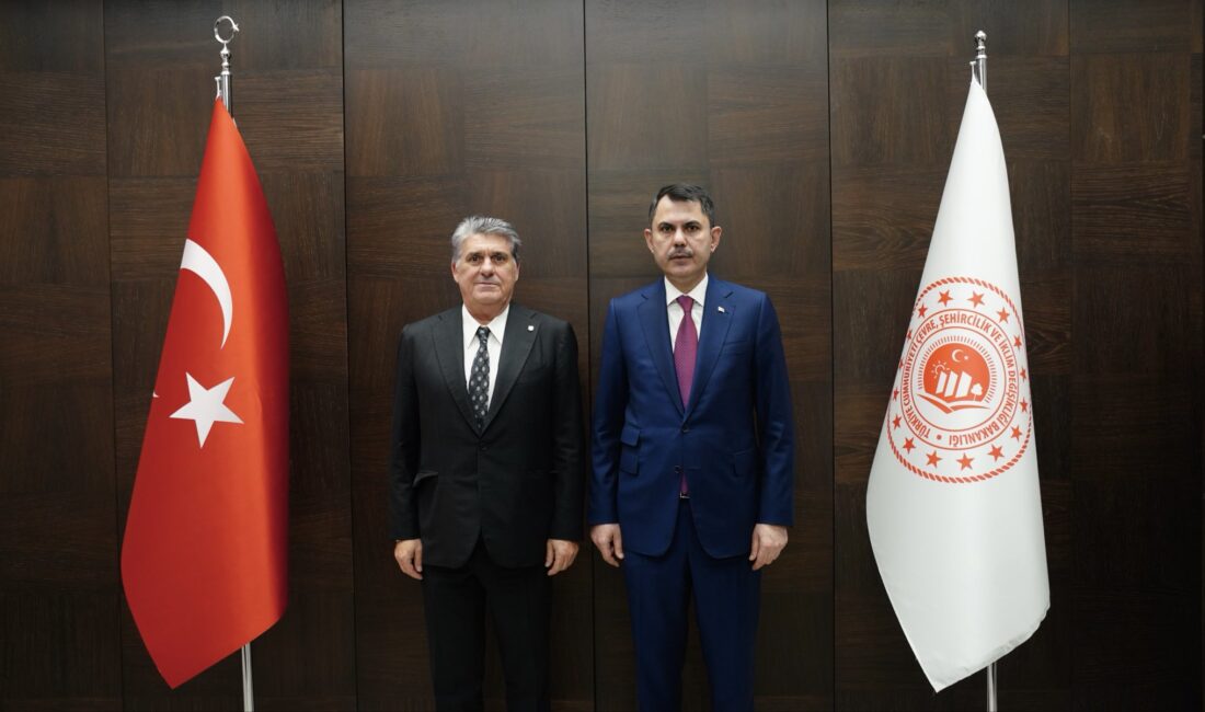 Bakan Murat Kurum, Beşiktaş Başkanı Serdal Adalı İle Görüştü İSTANBUL/ TEKHA Çevre, Şehircilik