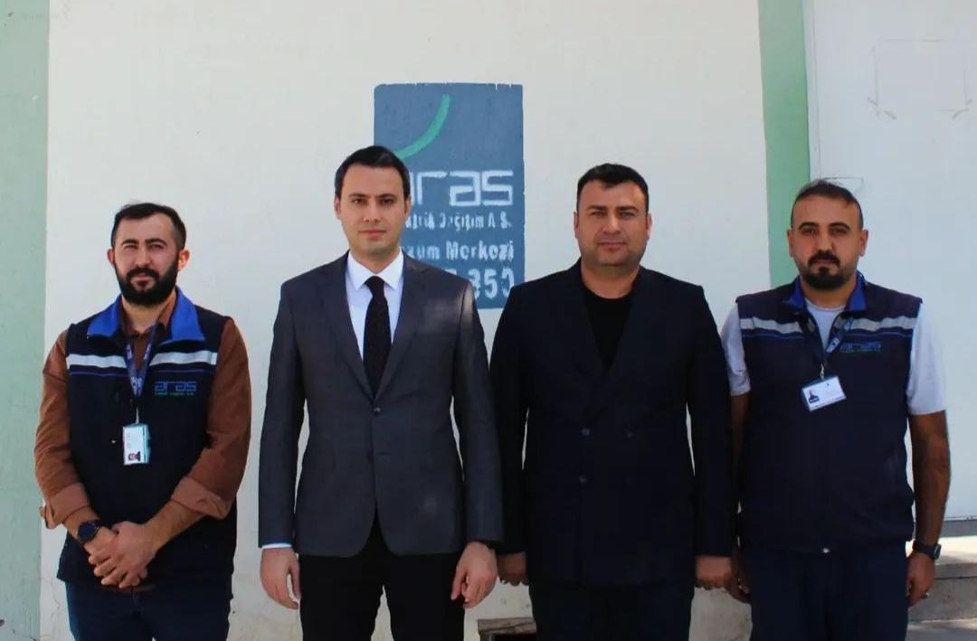 Kaymakam Mehmet Ali Semiz’den Aras EDAŞ’a Ziyaret