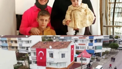 Balıkesir’de Şehit Emre Sayın’ın Evi Türk Bayraklarıyla Donatıldı