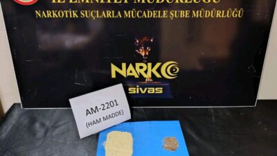 Sivas’ta Uyuşturucu Operasyonu: 3 Şahıs Tutuklandı